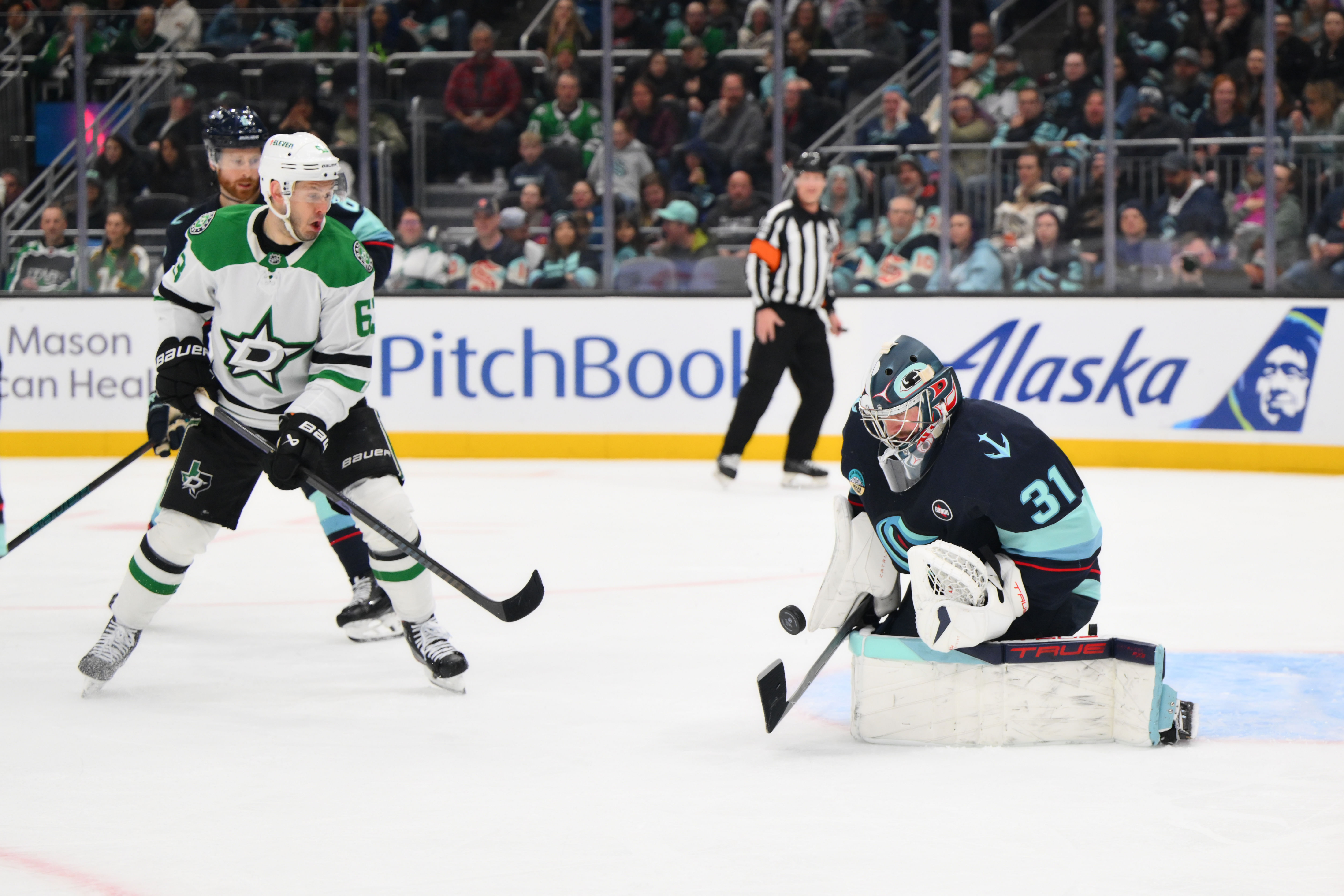 The Kraken have Grubauer on the books for two more years - Source: Imagn